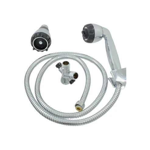 REGADERA 10800 DE TELEFONO SIN BRAZO Y CHAPETON CROMADA