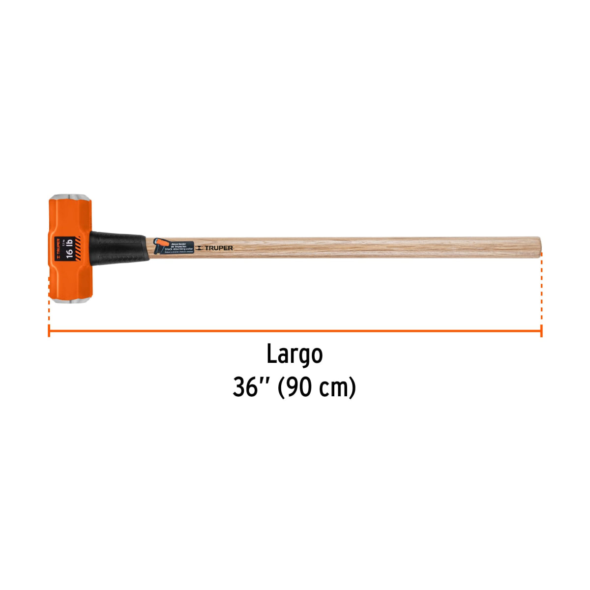 MARRO MD16M OCTAGONAL C/M 16 LBS TRUPER