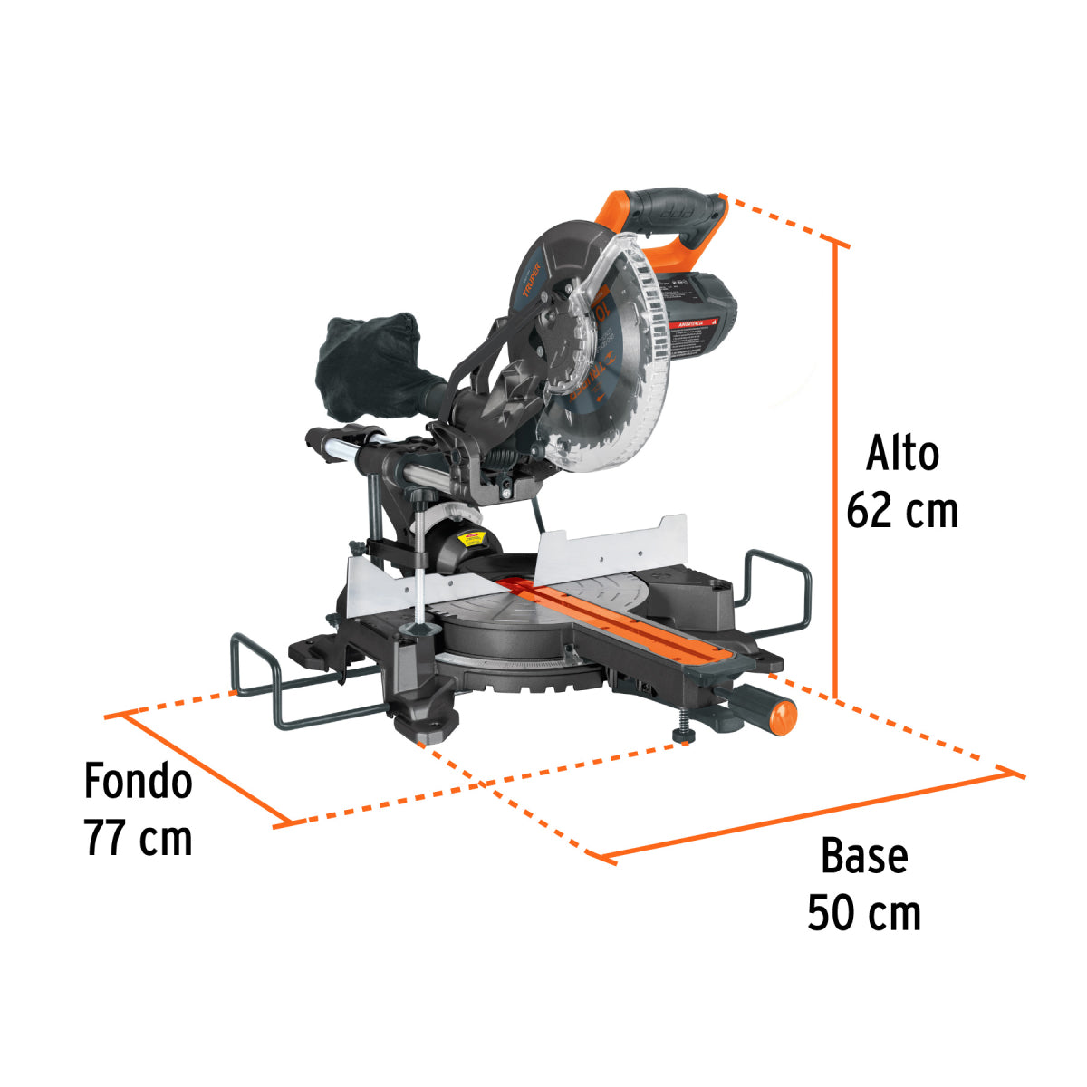 SIERRA DE INGLETE SINCO10X2 TELESCÓPICA 10