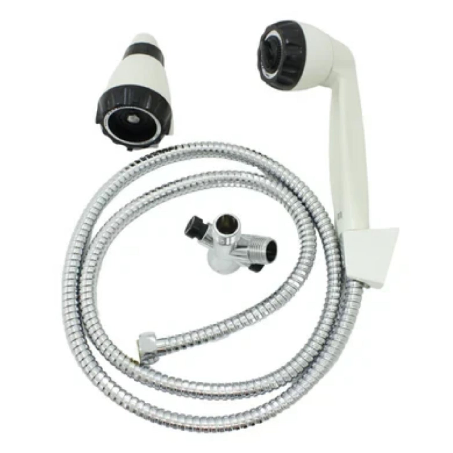 REGADERA 10820 DE TELEFONO SIN BRAZO Y CHAPETON BLANCA