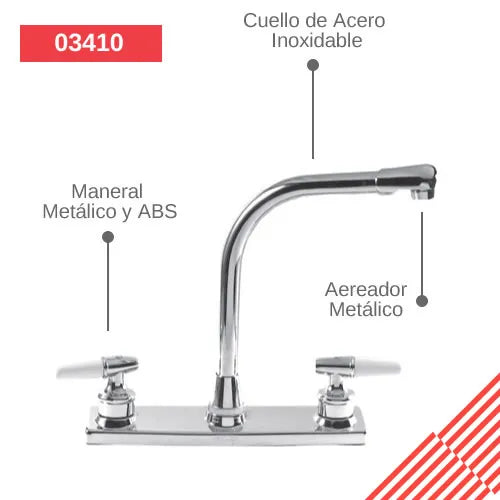 MEZC. 03410 P/FREG C/COBRA 1/4 VUEL.T/PORCEL.8IG