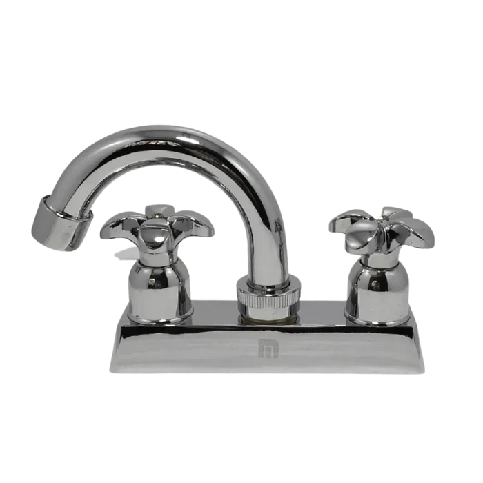 MEZC. 02666 LAVABO SHANI A/CROMO METALFLU