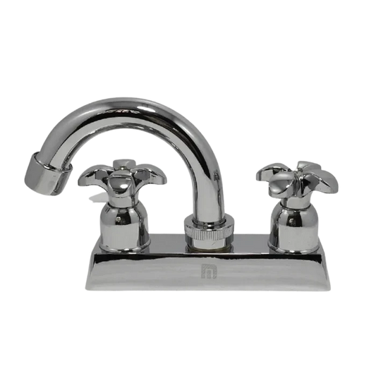 MEZC. 02666 LAVABO SHANI A/CROMO METALFLU