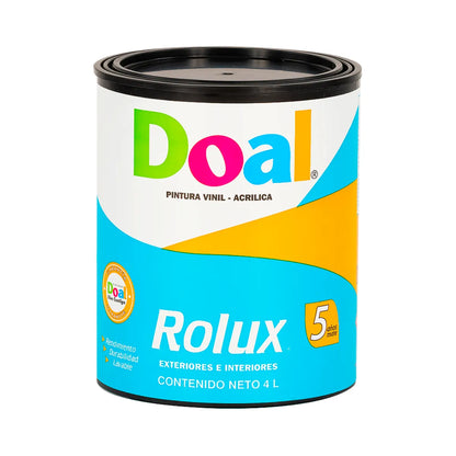 PINTURA VINILICA  DOAL ROLUX  GALON
