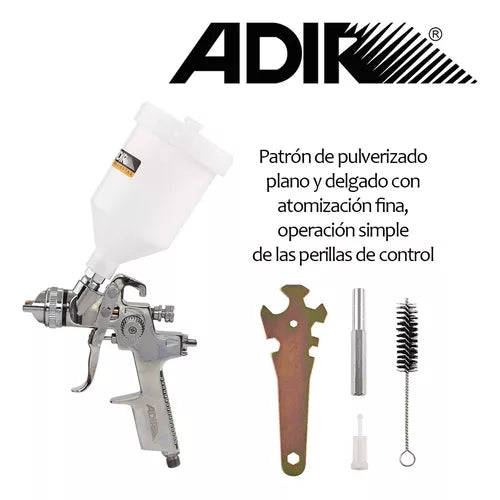 PISTOLA DE GRAVEDAD 663 V/PLAST. 05663 ADIR