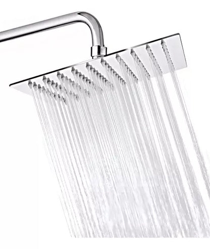 REGADERA CUADRADA ACERO INOX 25CM 10883 METALFLU