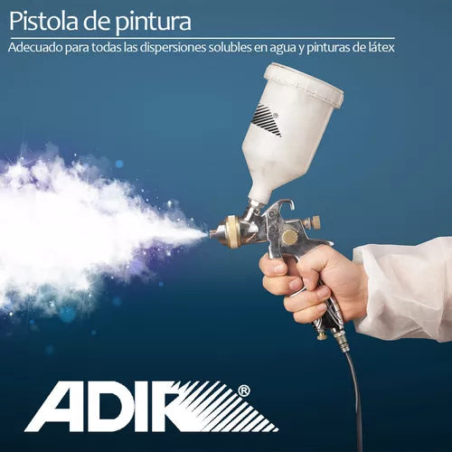 PISTOLA DE GRAVEDAD 663 V/PLAST. 05663 ADIR