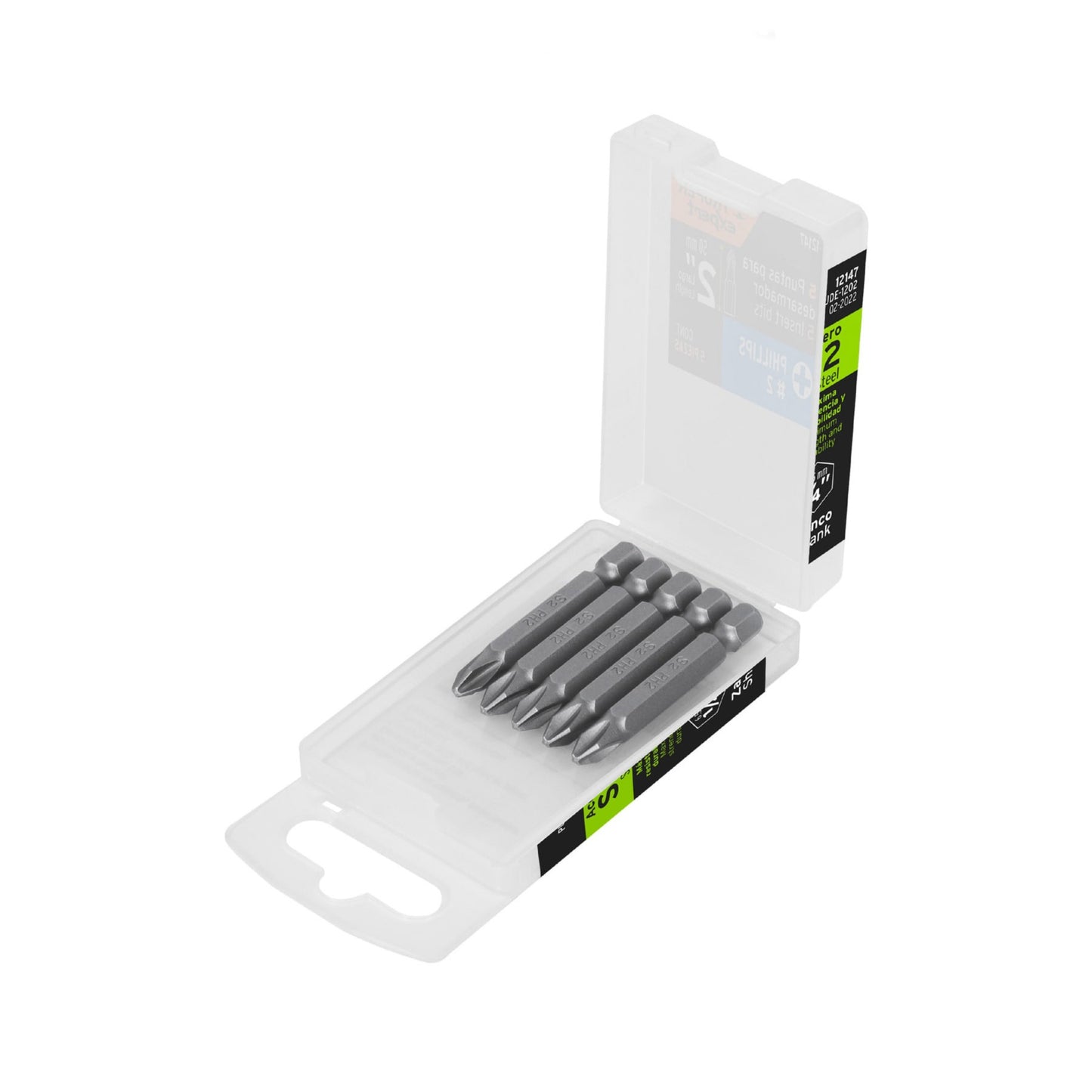 PUNTAS PUDE1202 PHILLIPS 2 B/5 PZAS TRUPER 12147