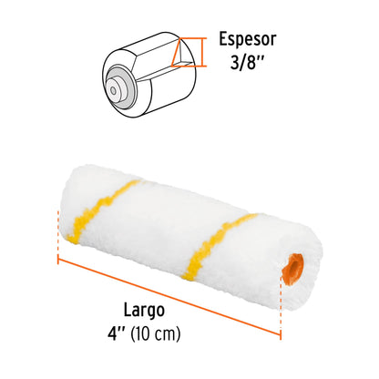 REPUESTO RROPI420N P/RODILLO 4 NYLON