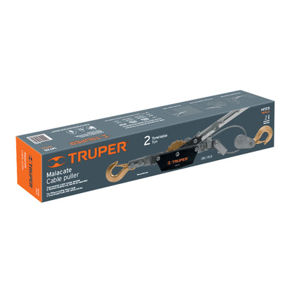 TENSOR MAL2 MALACATE 2 TONELADAS TRUPER/TC0844