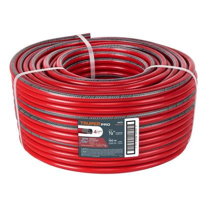 MANGUERA MAN1/2X SUPER REFORZADA R/100MTS. TRUPER