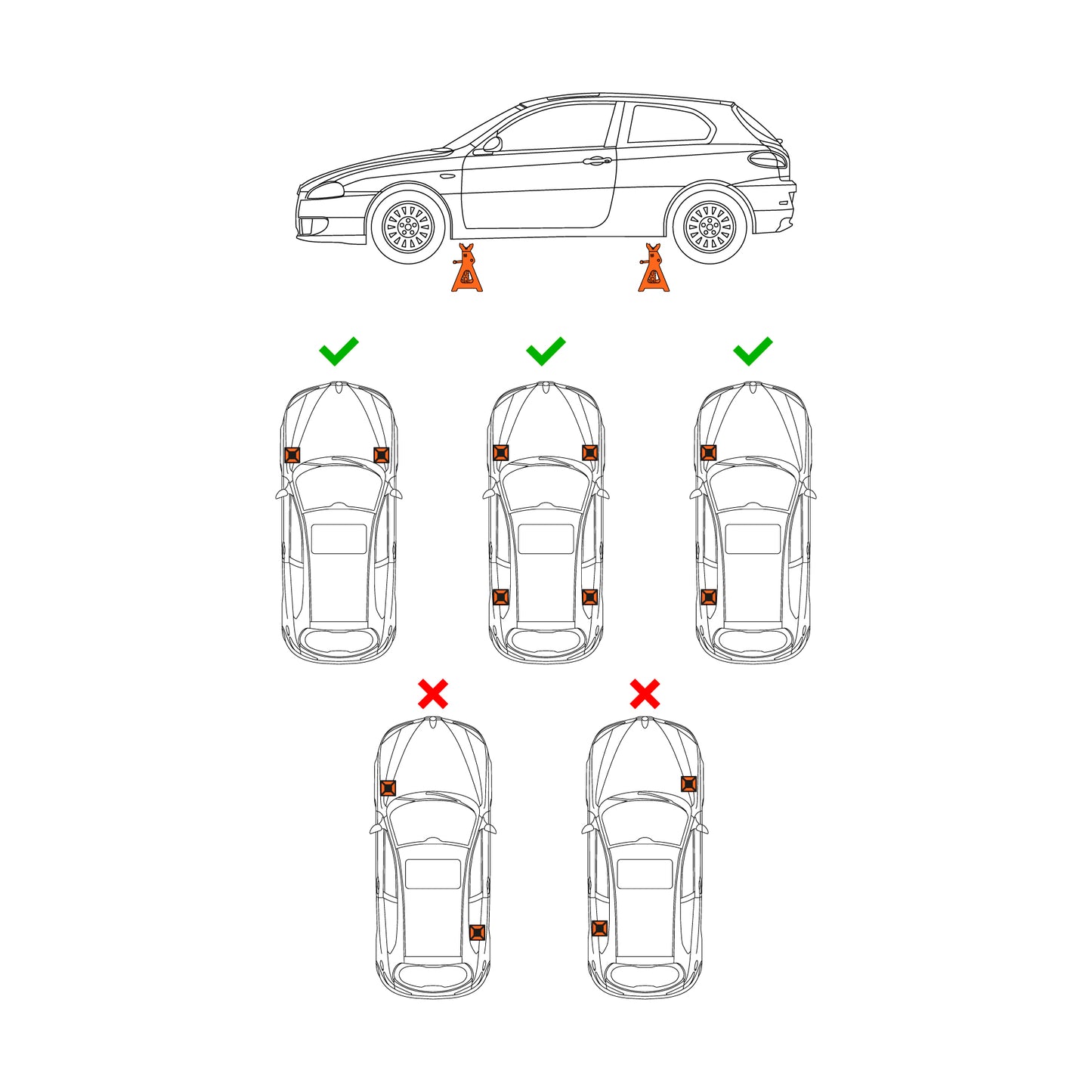 TORRE TORAU12 P/AUTO JGO.C/2 PZ. TRUPER
