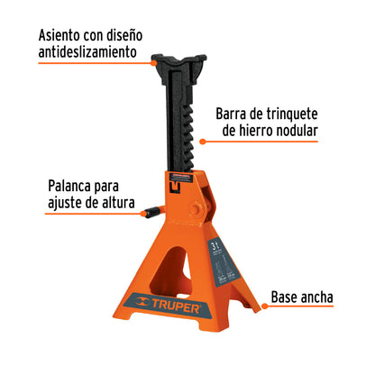 TORRE TORAU12 P/AUTO JGO.C/2 PZ. TRUPER