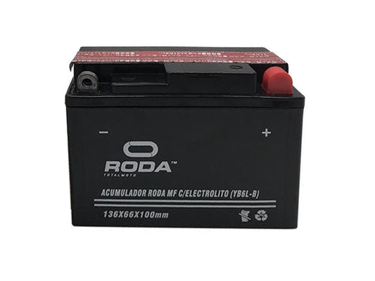 ACUMULADOR SELLADO SMF YB6L-B RODA 12V 5A 225002001