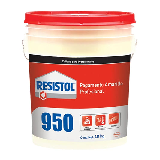 ADHESIVO RESISTOL CARPINTERO 950 AMARILLO 18 K 1857130