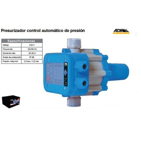 PRESURIZADOR CONTROL AUTOM. D/PRESION D/AGUA 189 ADIR