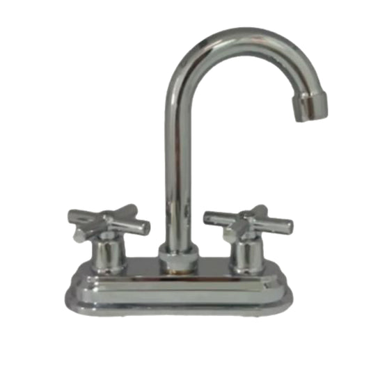 MEZCL. 60483 P/LAVABO CUERPO METALICO CRUZ EKON