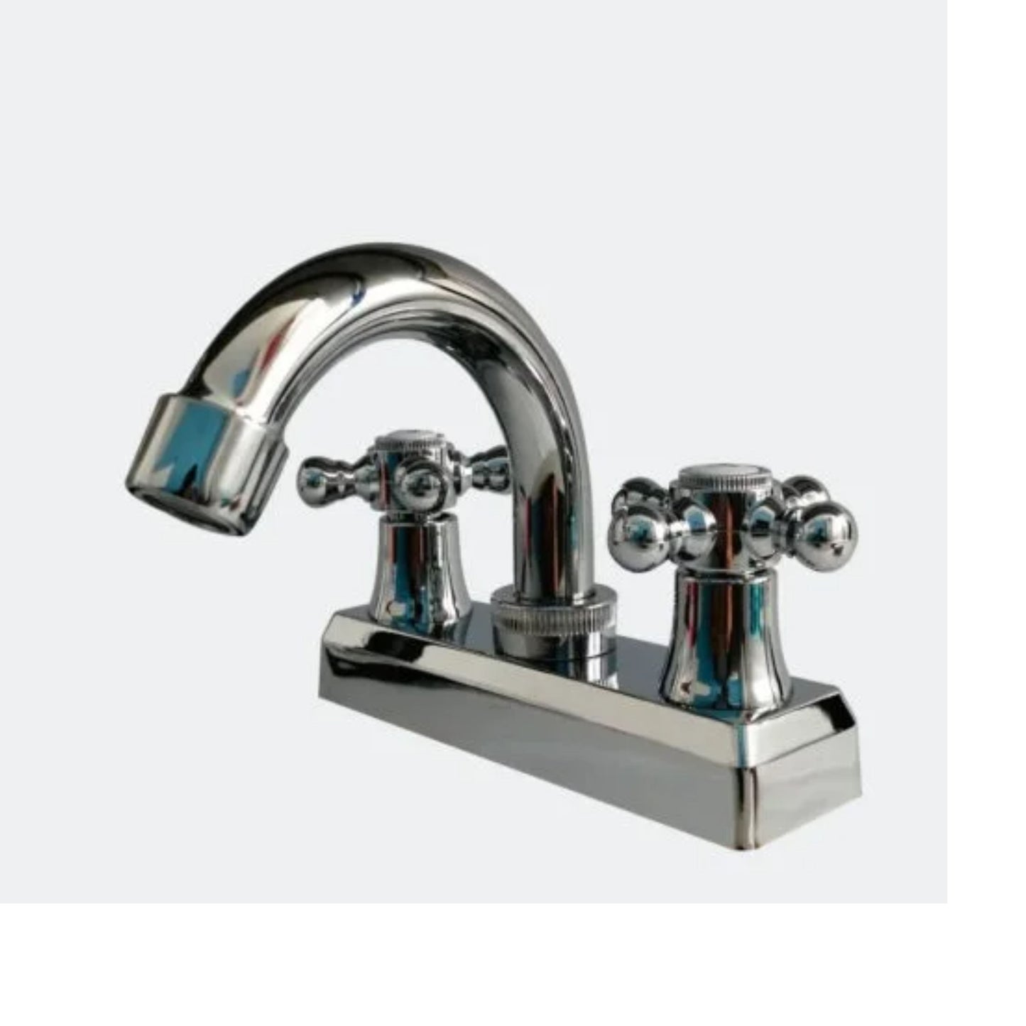 MEZCL. 60905 P/LAVABO 4 CRUZ CUELLO TUBULAR EKON