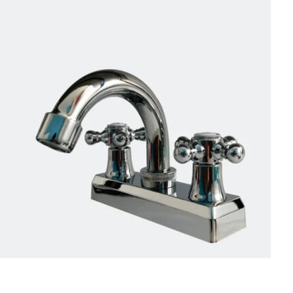 MEZCL. 60905 P/LAVABO 4 CRUZ CUELLO TUBULAR EKON